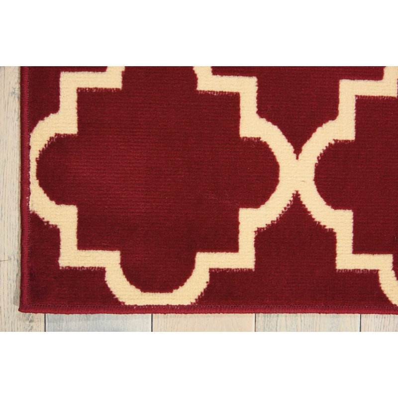 Tapis rouge Bo, Rectangle 5 pi 3 po x 7 pi 3 po