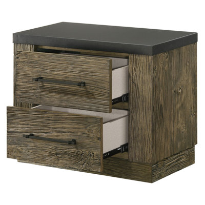 Table de chevet 2 tiroirs Istrate