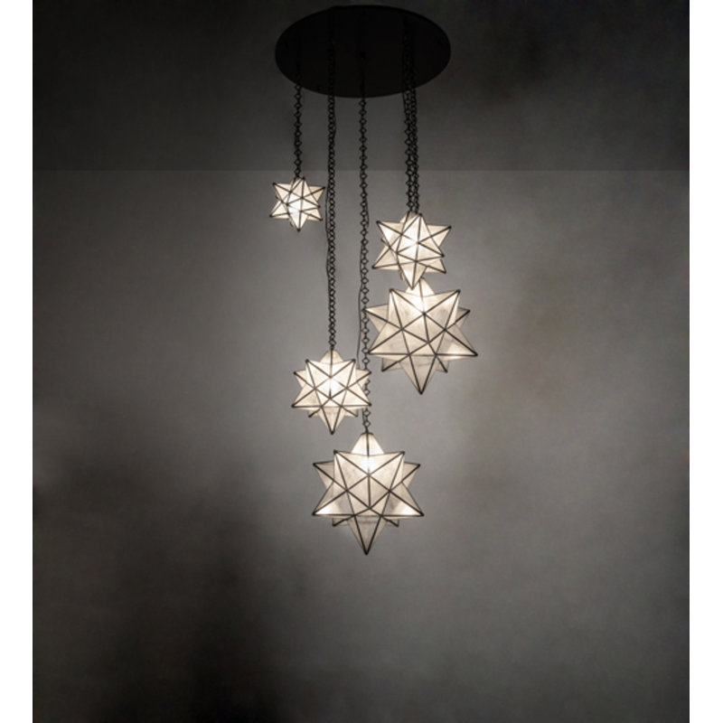 Moravian Star 5 - Light Pendant