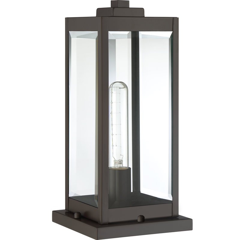 Wylie Beveled Pier Mount Light, Western Bronze