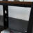 Universal Wooden Tv Stand With Black Tempered Glass And 3 - Tier Shelves, 30 Rotating System, Height Adjustable For 32" 65" Tvs, Multi Functional Power Outlets Storage Wire Management-861363460