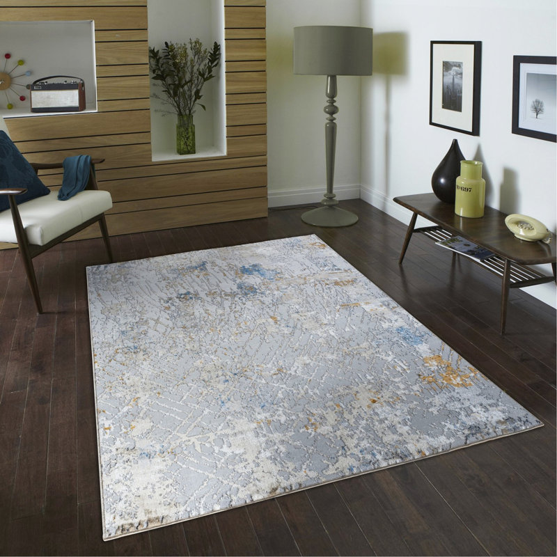 Tapis multicolore, Rectangle 5 pi 3 po x 7 pi