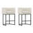 27"Upholstered Counter Height Bar Stools with Curved Barrel Back And Metal Frame-121250174