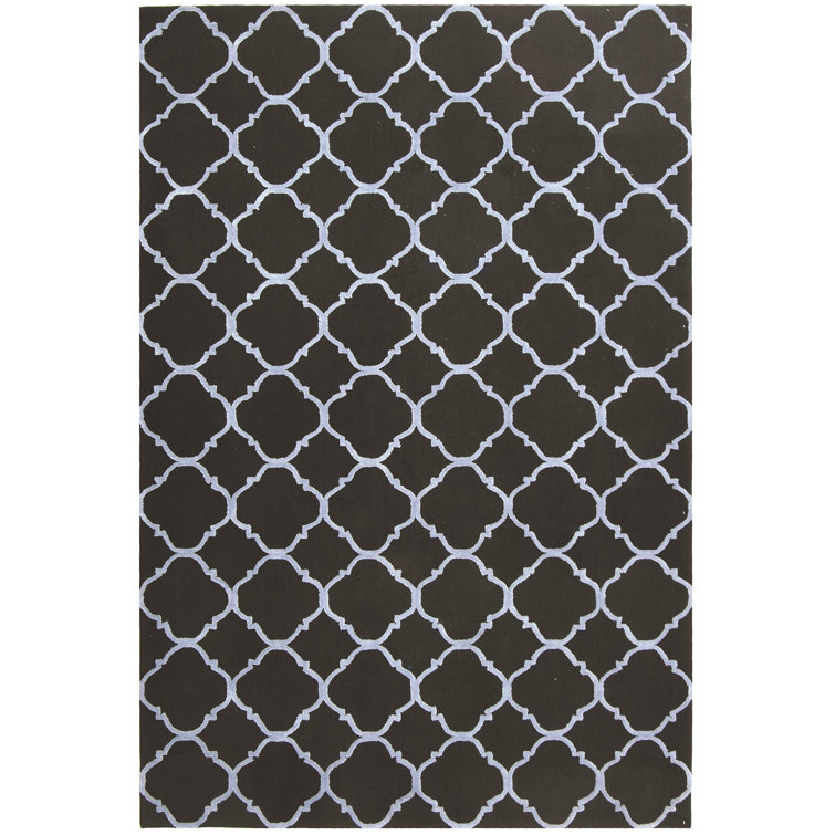 Fullerton Hand Hooked Cotton Pile Geometric Rug