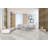 Palazza 12 in. x 24 in. Matte Porcelain Marble Look Floor and Wall Tile-70597417