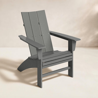 POLYWOOD Modern Curveback Adirondack Chair