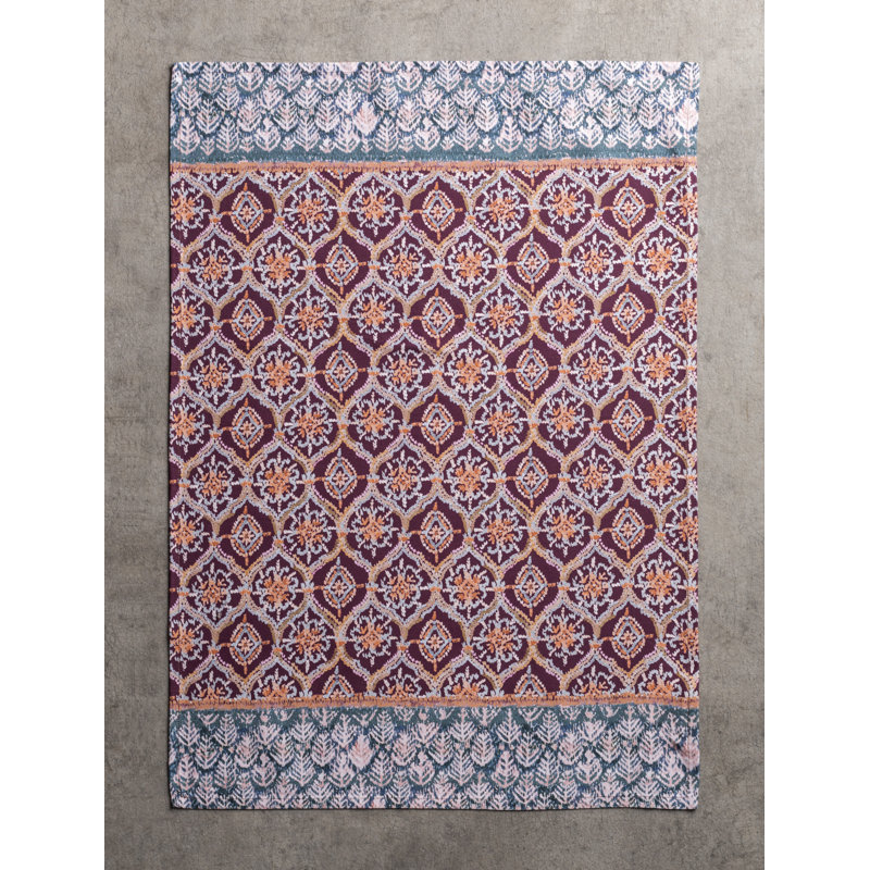 Maison d'Hermine  Fair Isle 100% Cotton Kitchen Towel Set 3 - 20" x 27.5"