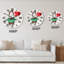 Petit lapin mignon tenant des ballons - Horloge murale pour enfants-399384982