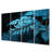 Ferns Turquoise Whimsy II Plants & Flowers Wall Decor on Metal
