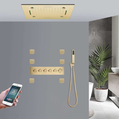 Thermostatic with Rough in-Valve