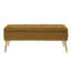 Banc de rangement rembourré en velours Kajana-1744313858
