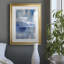 Bay View Indigo - Cadre photo, reproduction d'art sur papier-869519770-869519775