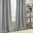 Plaid Tab Top Curtain Panel With Fleece Lining(Only 1 Pc Curtain Panel)-592917820