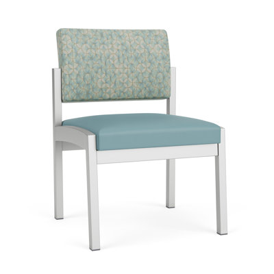 Chaise sans accoudoirs en acier Lenox