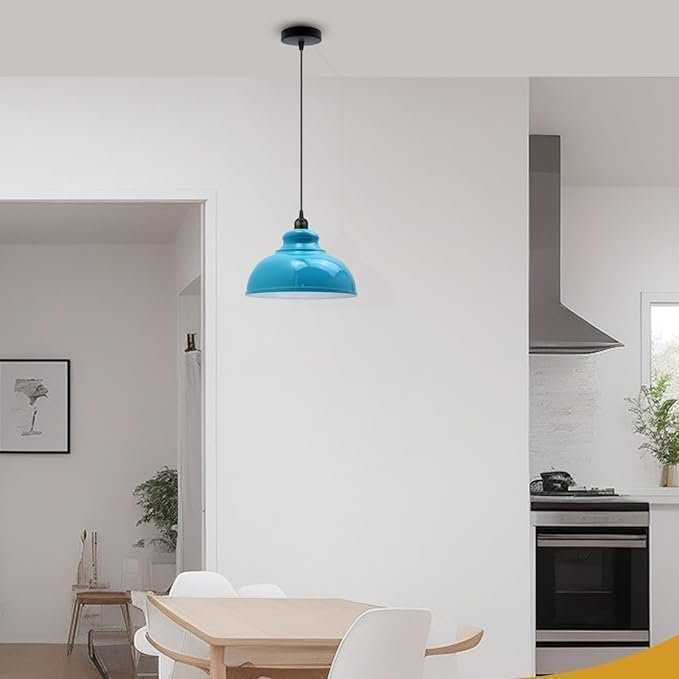 Ensemble de 2 luminaires suspendus Modern Modern, Bleu
