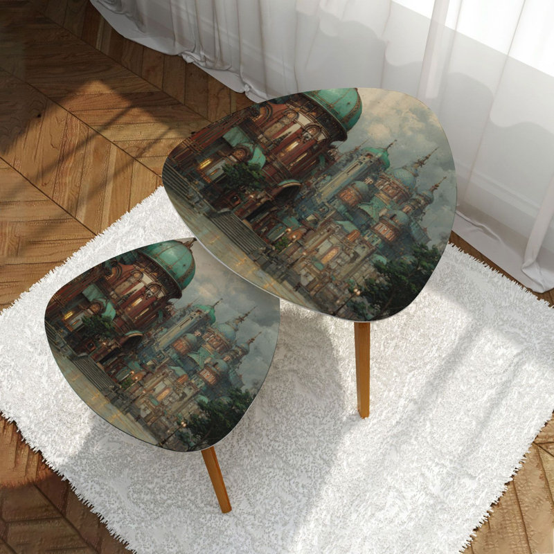 Ensemble de tables basses Triangle Nesting