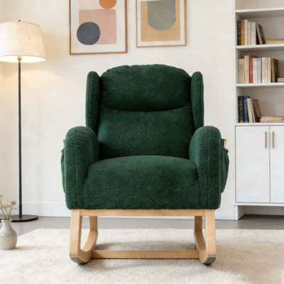 Teddy Fabric Rocking Chair