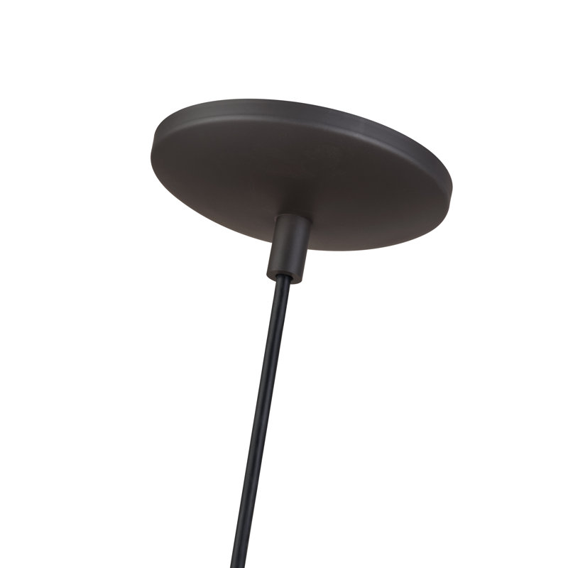 Mini-luminaire suspendu en bronze 1 lumière Summervine, Bronze