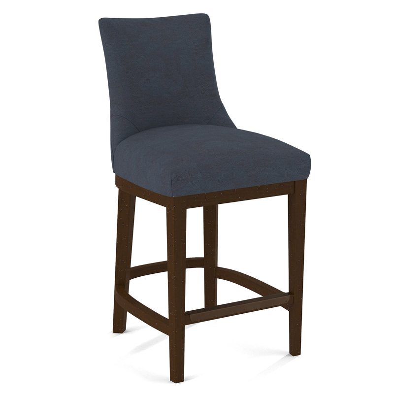 Upholstered Stool, Applause Float The Boat, Black