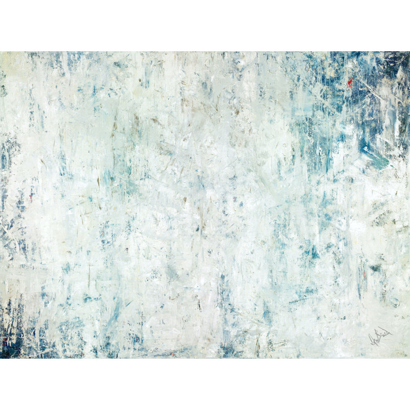 Glacier - Artist Enhanced Canvas Print, 20" H x 24" W x 1" D, Unframed