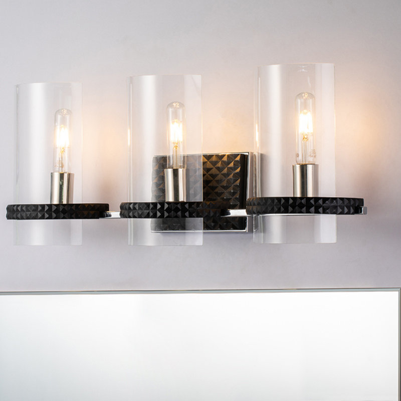 Meuble-lavabo 3 lumières Danyaal Mazant