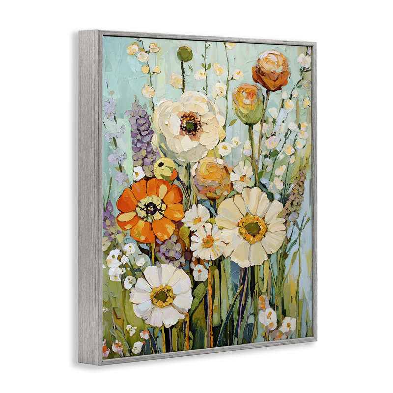 «Woodland Inspiration Florals», estampe numérique, design par Franklyn Gregory, H 14 po x l 11 po