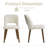 Upholstered Wood Legs Dining Chairs Set Of 4-28864501