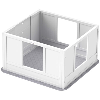 Versatile Dog Whelping Box with Advanced Features for Puppy Care