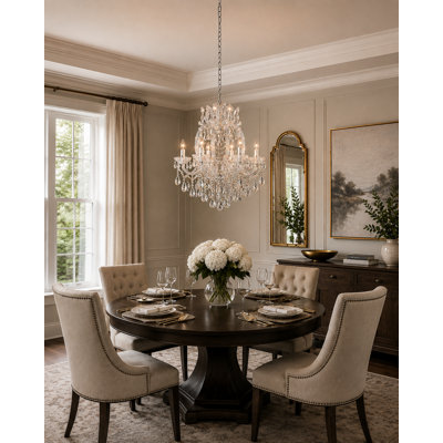 Lustre en cristal 24 lumières Transitional