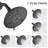 Single Handle Tub Spout And 5-Functions Shower Head Set (Valve Included)