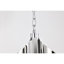 Luminaire suspendu géométrique simple à 4 lumières Brayen