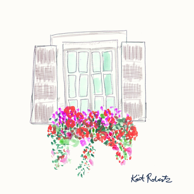 Home par Kait Roberts - impression, H 12 po x l 12 po, Toile tendue