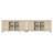 2-In-1 Sideboard Buffet Cabinets With Glass Door, Kitchen Storage Cabinets, Wood Coffee Bar Tables, Light Beige