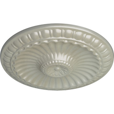 Médaillon de plafond H 11,25 po x l 11,25 po x P 0,875 po Linus