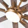 Boleslaus 65'' 8-Blade Reversible Ceiling Fan with Remote Control and LED Light