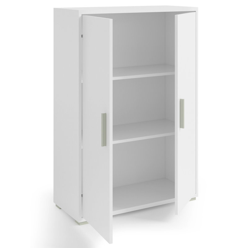 79cm Wide File Cabinet, White