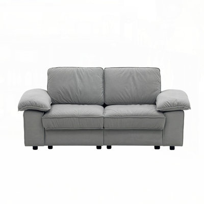 Compact Sofa with Hidden Storage, 2-Seater Loveseat for Small Apartment and Studio Living