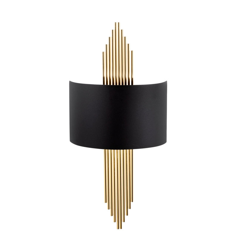 Sybilla Up & Downlight, Black/Gold