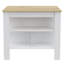 Ensemble de cuisine 7 pièces 4 portes 4 pièces, îlot antibactérien et garde-manger spacieux pour un rangement et une cuisine efficaces-2027521668