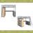Loft Bed With Ladder, Shelves, And Desk-785712241-785712243