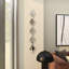 Miroir mural en métal 5 pièces-1252497377