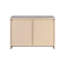 Armoire à 3 ou 4 tablettes en bois flotté gris - solution de rangement pratique pour la maison