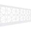 Panneaux muraux blancs 94,5 "(paquet de 4)-69958114