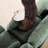 141.7" Chenille Upholstered Pillow-Top Arm Sofa Couch-2009285255-2009285252