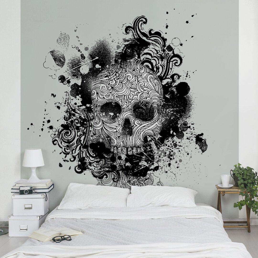 Tapete Skull 240 cm L x 240 cm B Locklin