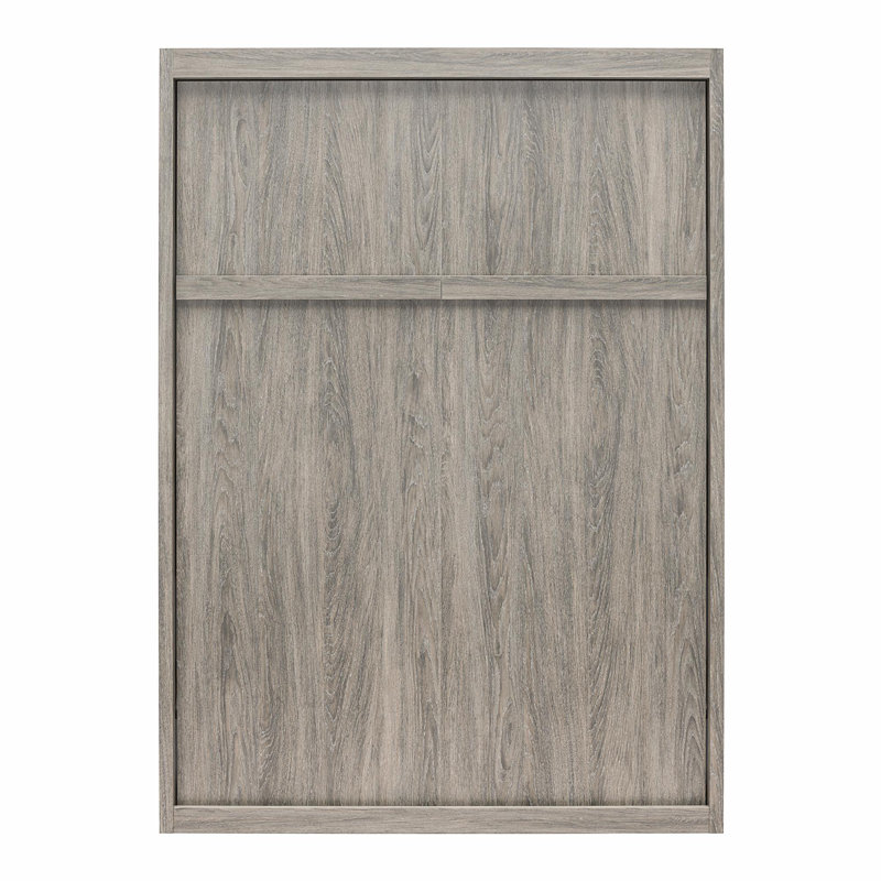 Wexford Murphy Bed, Full, Gray Oak