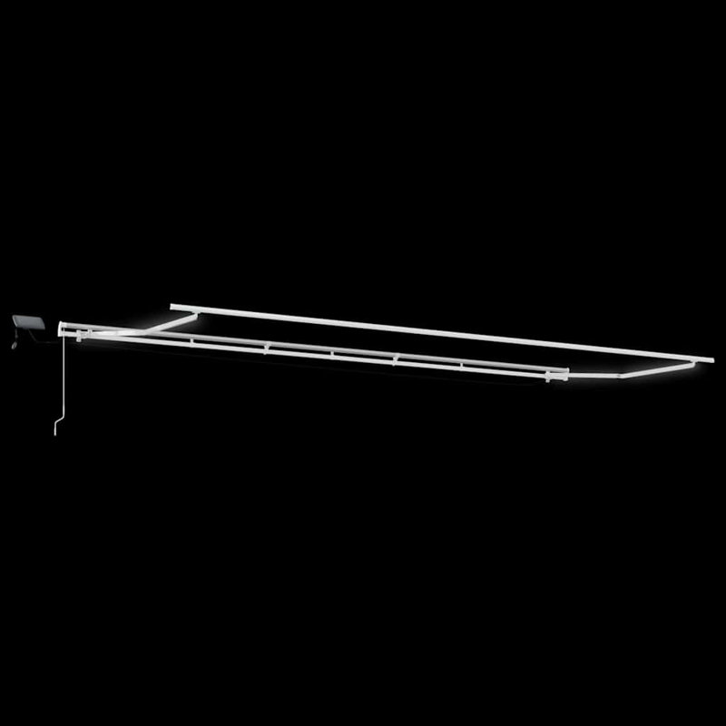 Ebern Designs 600cm W x 350cm D Fabric Cover Retractable Door / Window Awning