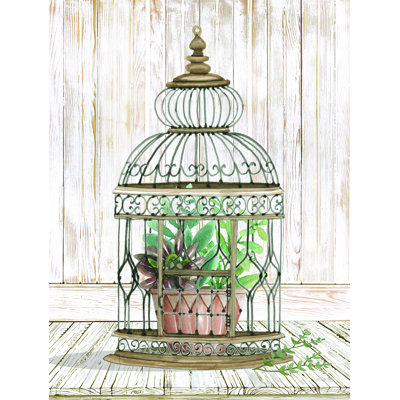 «Cage Beauty I», reproduction sur toile tendue