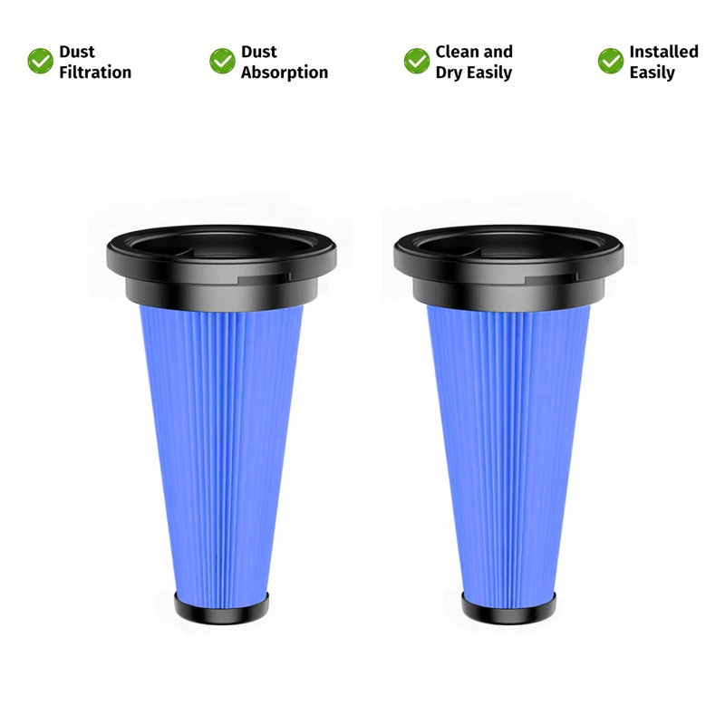 H28 Accessoires pour aspirateur HEPA * 2, blue