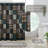 Dajaun Cotton Patchwork Shower Curtain